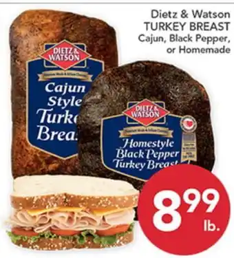 Pete's Fresh Market Dietz & Watson TURKEY BREAST offer
