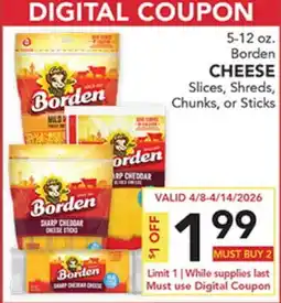 Pete's Fresh Market Borden CHEESE offer