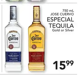 Pete's Fresh Market JOSE CUERVO ESPECIAL TEQUILA offer
