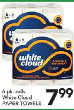 Pete's Fresh Market White Cloud PAPER TOWELS offer