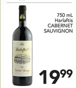 Pete's Fresh Market 750 mL Harlaftis CABERNET SAUVIGNON offer