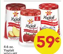 Pete's Fresh Market 4-6 oz. Yoplait YOGURT offer
