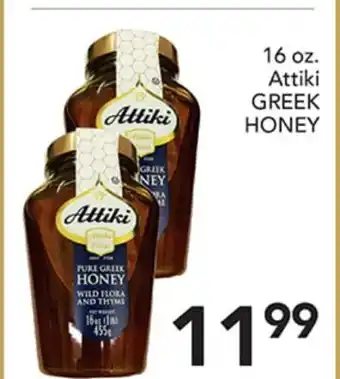 Pete's Fresh Market 16 oz. Attiki GREEK HONEY offer