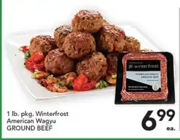 Pete's Fresh Market 1 lb. pkg. Winterfrost American Wagyu GROUND BEEF offer