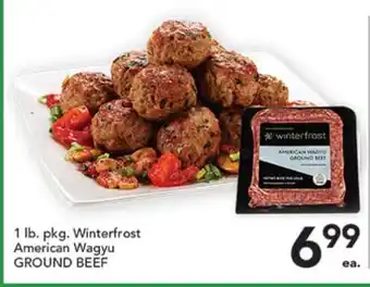 Pete's Fresh Market 1 lb. pkg. Winterfrost American Wagyu GROUND BEEF offer