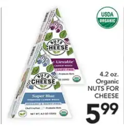 Pete's Fresh Market 4.2 oz. Organic NUTS FOR CHEESE offer