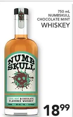 Pete's Fresh Market 750 mL NUMBSKULL CHOCOLATE MINT WHISKEY offer