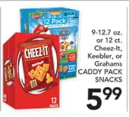 Pete's Fresh Market 9-12.7 oz. or 12 ct. Cheez-It, Keebler, or Grahams CADDY PACK SNACKS offer