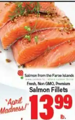 Angelo Caputo's Fresh Market Fresh, Non GMO, Premium Salmon Fillets offer