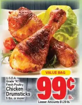 Angelo Caputo's Fresh Market Chicken Drumsticks offer