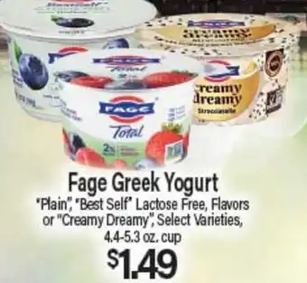 Angelo Caputo's Fresh Market Fage Greek Yogurt offer