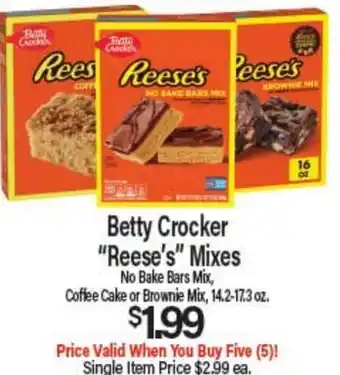 Angelo Caputo's Fresh Market Betty Crocker Reese's Mixes offer