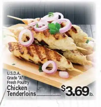Angelo Caputo's Fresh Market U.S.D.A. Grade A Fresh Poultry Chicken Tenderloins offer