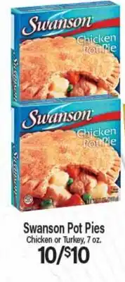 Angelo Caputo's Fresh Market Swanson Pot Pies offer