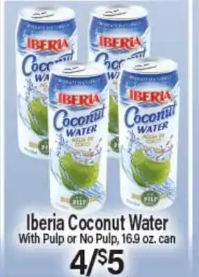 Angelo Caputo's Fresh Market Iberia Coconut Water offer