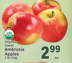 Angelo Caputo's Fresh Market Organic Sweet Ambrosia Apples offer
