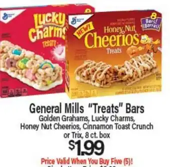 Angelo Caputo's Fresh Market General Mills Treats Bars offer