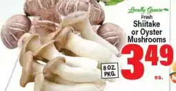 Angelo Caputo's Fresh Market Fresh Shiitake or Oyster Mushrooms offer