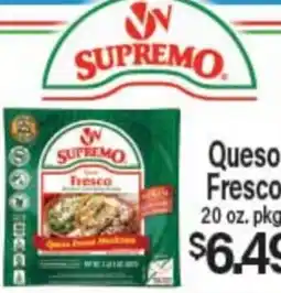 Angelo Caputo's Fresh Market Queso Fresco Supremo offer