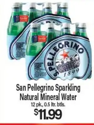 Angelo Caputo's Fresh Market San Pellegrino Sparkling Natural Mineral Water offer