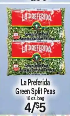 Angelo Caputo's Fresh Market La Preferida Green Split Peas offer