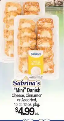Angelo Caputo's Fresh Market Sabrina's Mini Danish offer