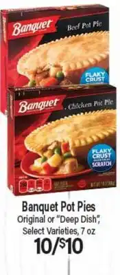 Angelo Caputo's Fresh Market Banquet Pot Pies offer