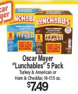 Angelo Caputo's Fresh Market Oscar Mayer Lunchables offer