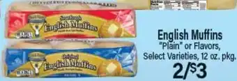 Angelo Caputo's Fresh Market English Muffins offer