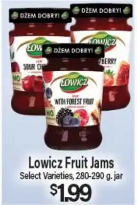 Angelo Caputo's Fresh Market Lowicz Fruit Jams offer