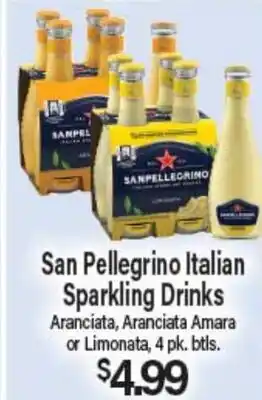 Angelo Caputo's Fresh Market San Pellegrino Italian Sparkling Drinks offer