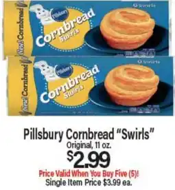 Angelo Caputo's Fresh Market Pillsbury Cornbread Swirls offer