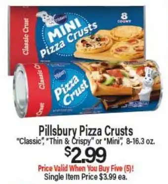 Angelo Caputo's Fresh Market Pillsbury Pizza Crusts offer