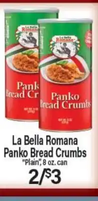 Angelo Caputo's Fresh Market La Bella Romana Panko Bread Crumbs offer