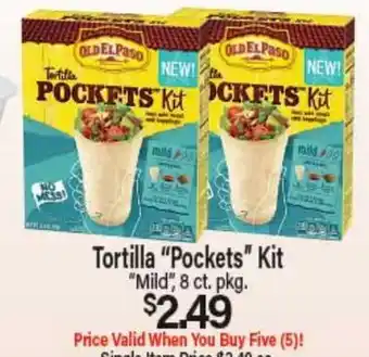 Angelo Caputo's Fresh Market Tortilla Pockets Kit offer