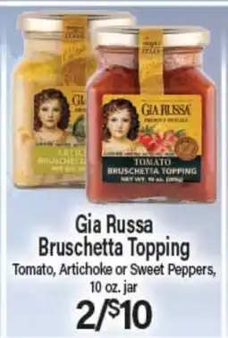 Angelo Caputo's Fresh Market Gia Russa Bruschetta Topping offer