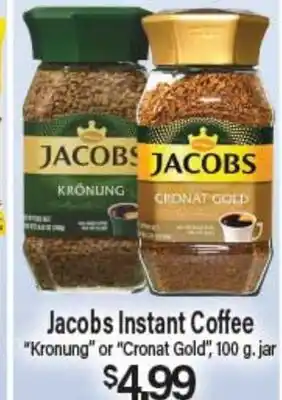 Angelo Caputo's Fresh Market Jacobs Instant Coffee offer