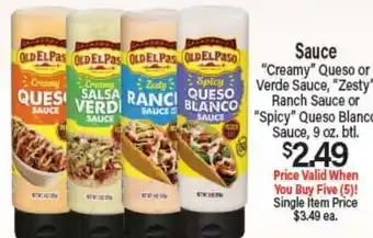 Angelo Caputo's Fresh Market Sauce offer