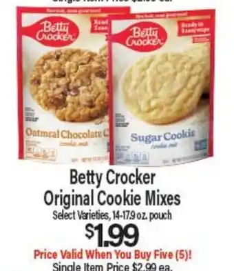 Angelo Caputo's Fresh Market Betty Crocker Original Cookie Mixes offer