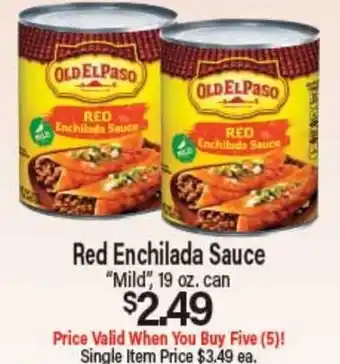 Angelo Caputo's Fresh Market Red Enchilada Sauce offer