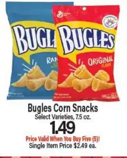 Angelo Caputo's Fresh Market Bugles Corn Snacks offer