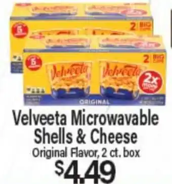 Angelo Caputo's Fresh Market Velveeta Microwavable Shells & Cheese offer