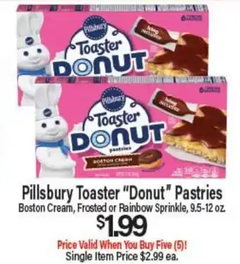 Angelo Caputo's Fresh Market Pillsbury Toaster Donut Pastries offer