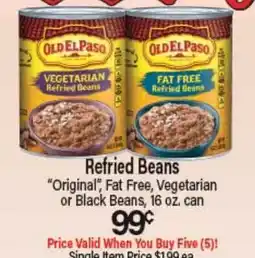 Angelo Caputo's Fresh Market Refried Beans offer