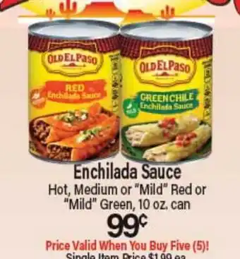Angelo Caputo's Fresh Market Enchilada Sauce offer
