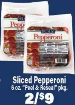 Angelo Caputo's Fresh Market Sliced Pepperoni offer
