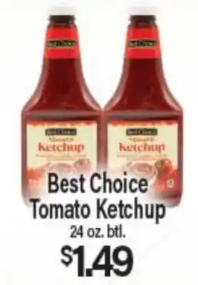 Angelo Caputo's Fresh Market Best Choice Tomato Ketchup offer
