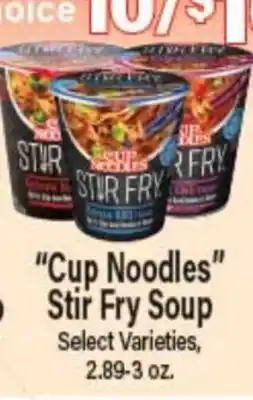 Angelo Caputo's Fresh Market Cup Noodles Stir Fry Soup offer