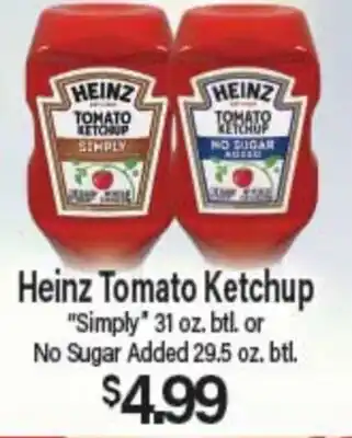 Angelo Caputo's Fresh Market Heinz Tomato Ketchup offer