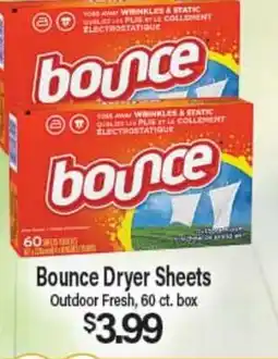 Angelo Caputo's Fresh Market Bounce Dryer Sheets offer